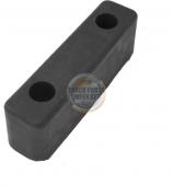 Ütköző gumi 200*52*60 2 furat M1/4