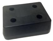 Ütköző gumi 4 csavaros 130*170*60 M1/4