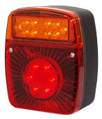 Lámpa hátsó 3 kam. led W18 476 J2/4