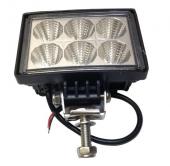 Munkalámpa 6 ledes 6*3W JF618 C4/3