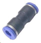 Műanyag gyorstoldó egyenes 6mm P1/7