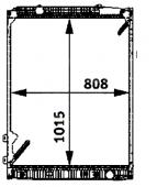Vízhűtő Mercedes Actros | 06037T
