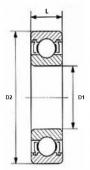 Sebességváltó csapágy ZF | 14131T