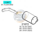 Kipufogó Cső Man F90 | T00208