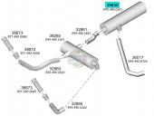 Kipufogó Dob Mercedes SK | T00241