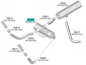 Kipufogó Dob Mercedes SK | T00246