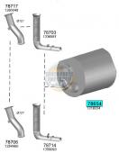 Kipufogó Dob Daf 85CF | T01553